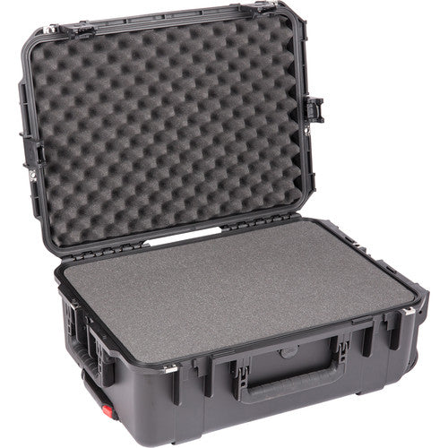 SKB 3i-2215-8B-C iSeries Waterproof Utility Case with Wheels and Cubed Foam (Black)