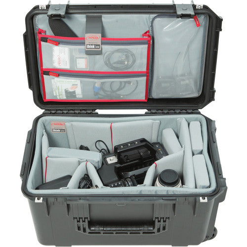 SKB 3i-2213-12DL iSeries Case with Think Tank Video Dividers & Lid Organizer (Black)