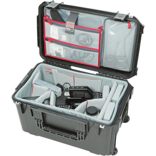 SKB 3i-2213-12DL iSeries Case with Think Tank Video Dividers & Lid Organizer (Black)