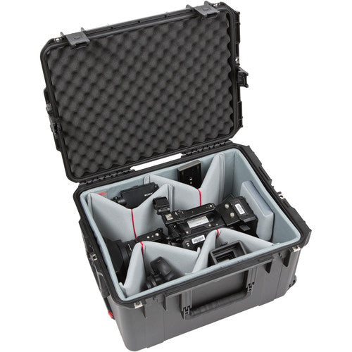 SKB 3i-2217-12DT iSeries Case with Think Tank Video Dividers & Lid Foam (Black)
