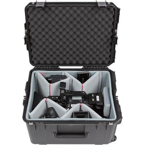 SKB 3i-2217-12DT iSeries Case with Think Tank Video Dividers & Lid Foam (Black)
