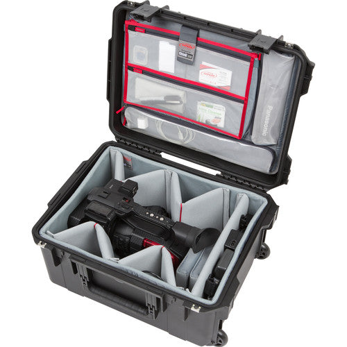 SKB 3i-2015-10DL iSeries Case with Think Tank Video Dividers & Lid Organizer (Black)