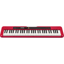 Load image into Gallery viewer, Casio CT-S200RD 61-Key Portable Keyboard (Red)