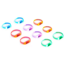 Load image into Gallery viewer, Hercules HER-WRISTBAND-10-PK Sound-Reactive Multicolor LED Wristbands (10-Pack)