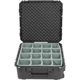 SKB 3i-2424-10DT Wheeled Case with Think Tank Designed Dividers (Black)