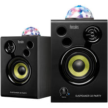 Load image into Gallery viewer, Hercules DJMONITOR-32-PARTY DJSpeaker 32 Party 3" Powered Speakers with Integrated Light Dome (Pair)