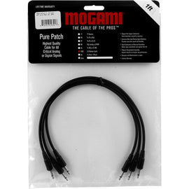 Mogami PP 3.5 MOD 01 3PK 3.5 TS Mono to 3.5 TS Cable (1', 3-Pack)