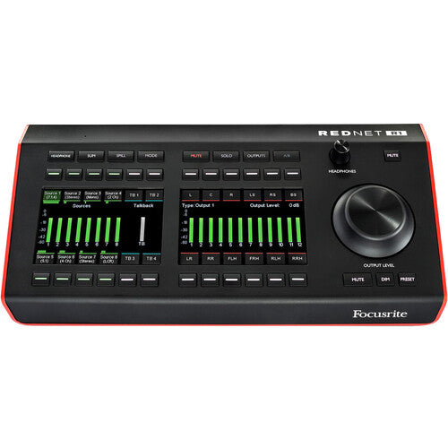 Focusrite REDNET-R1 Desktop Remote Controller for Red Interfaces / Dante Devices