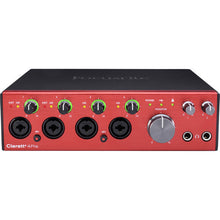 Load image into Gallery viewer, Focusrite CLARETT-PLUS-4PRE Desktop 18x8 USB-C Audio/MIDI Interface
