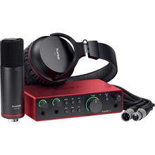Load image into Gallery viewer, Focusrite Scarlett 2i2 Studio 4rd Gen 2-In/2-Out USB Audio Interface w/Condenser Mic &amp; Headphones