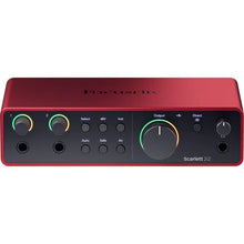 Load image into Gallery viewer, Focusrite Scarlett 2i2 Studio 4rd Gen 2-In/2-Out USB Audio Interface w/Condenser Mic &amp; Headphones