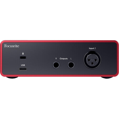 Focusrite SCARLETT-SOLO-STU-4G USB-C Audio Interface Microphone Headphones