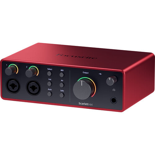 Focusrite SCARLETT-4I4-4G USB-C Audio/MIDI Interface 4th Generation