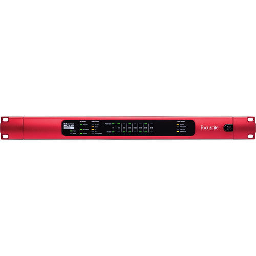 Focusrite REDNET-HD32R 32-Channel Dante Networks Pro Tools | HD Bridge
