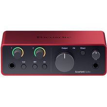 Load image into Gallery viewer, Focusrite SCARLETT-SOLO-4G USB-C Audio Interface