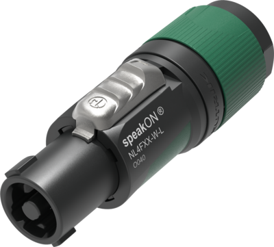 Neutrik NL4FXX-W-L speakON Cable Connector
