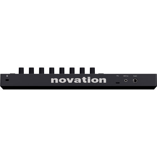 Novation LAUNCHKEY-MINI25-MK4 USB MIDI Keyboard Controller (Black, 25 Mini Keys)