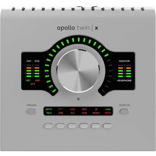 Universal Audio UA-APTXDG2-STU-U Apollo Twin X DUO Gen 2 Thunderbolt 3 Audio Interface with Studio+ Bundle