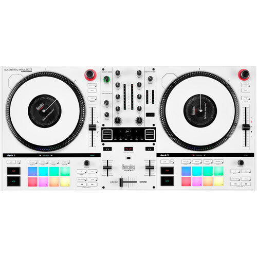 Hercules DJC-INPULSE-T7-WHT DJControl Inpulse T7 (Limited-Edition White)