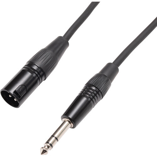 On-Stage PROMO10XLRTRS Economy XLR to TRS Cable - 10'