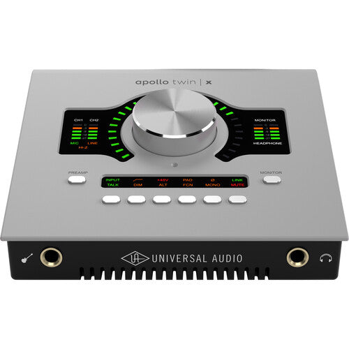 Universal Audio UA-APTXQG2-STU-U Apollo Twin X QUAD Gen 2 Thunderbolt 3 Audio Interface with Studio+ Bundle