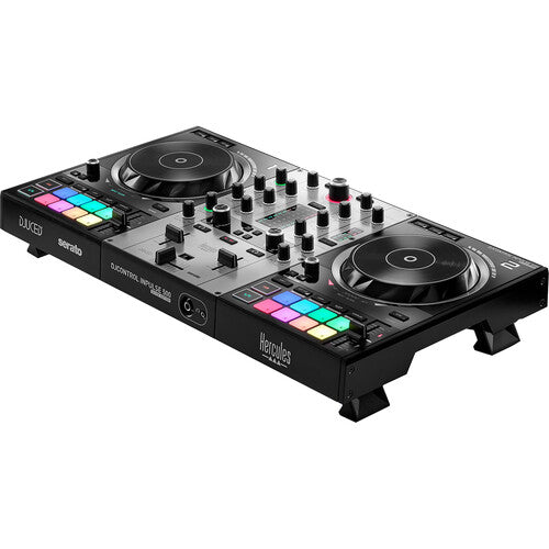 Hercules DJCINPULSE500-LTDSLV DJControl Inpulse 500 DJ Software Controller (Limited Edition Silver)