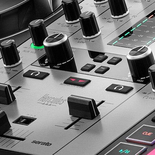 Hercules DJCINPULSE500-LTDSLV DJControl Inpulse 500 DJ Software Controller (Limited Edition Silver)