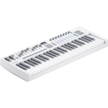 Load image into Gallery viewer, Novation LAUNCHKEY-49-MK4-WH USB MIDI Keyboard Controller (White, 49 Keys)