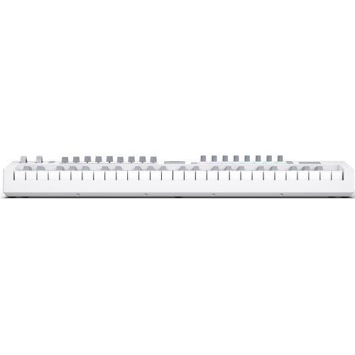Novation LAUNCHKEY-49-MK4-WH USB MIDI Keyboard Controller (White, 49 Keys)