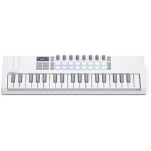 Load image into Gallery viewer, Novation LAUNCHKEY-M37-MK4-WH USB MIDI Keyboard Controller (White, 37 Mini Keys)