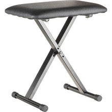 Load image into Gallery viewer, Casio ARBENCH - X-Style Adjustable Padded Keyboard Bench (Black)