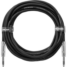 Load image into Gallery viewer, Gator CableWorks GCWB-BPC-50 50-foot TRS ¼” Male to Male Balanced Patch Cable