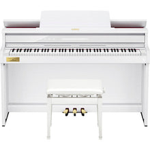 Load image into Gallery viewer, Casio Celviano AP750WE 88-Key Console-Style Digital Piano with Bench (White)