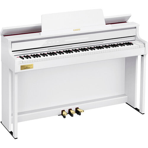 Casio Celviano AP750WE 88-Key Console-Style Digital Piano with Bench (White)