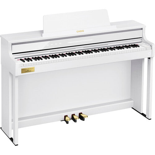 Casio Celviano AP750WE 88-Key Console-Style Digital Piano with Bench (White)