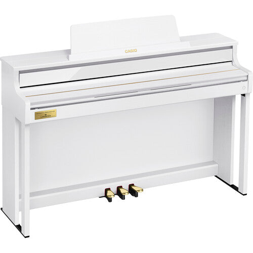 Casio Celviano AP750WE 88-Key Console-Style Digital Piano with Bench (White)