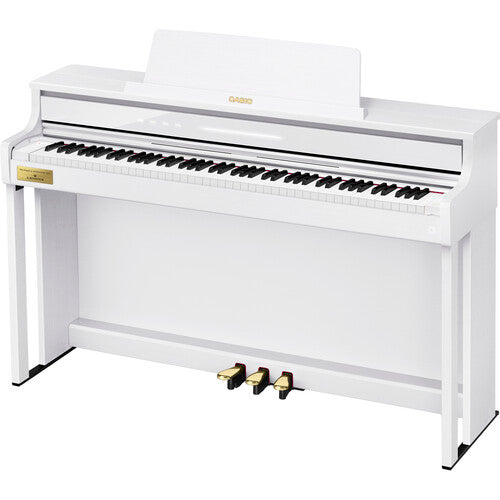 Casio Celviano AP750WE 88-Key Console-Style Digital Piano with Bench (White)