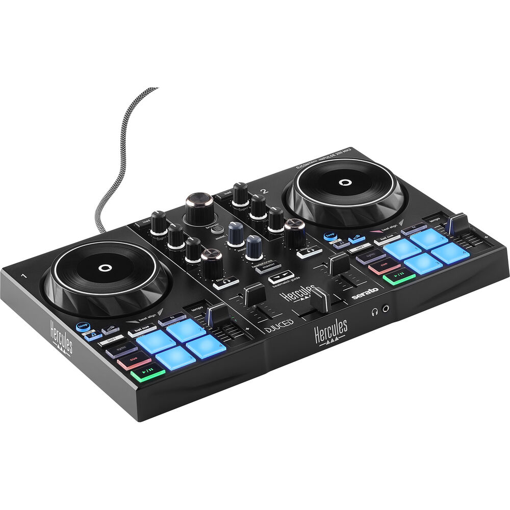 Hercules DJC-INPULSE-200-MK3 DJControl Inpulse 200 MK3 DJ Controller