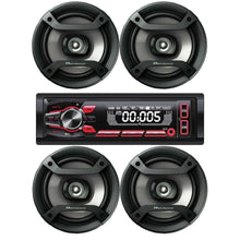 Load image into Gallery viewer, Cerwin Vega CV15BT AM/FM Bluetooth + 2 Pioneer TS-F1634R 6.5" Speaker