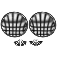 Load image into Gallery viewer, 2 Absolute 15" Subwoofer Speaker Metal Mesh Cover Waffle Grille Protect Guard DJ Car Audio