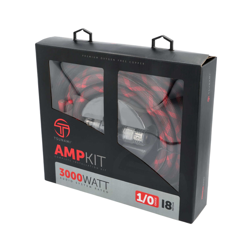 Tsunami TSX-AMP0 3000W 1/0 GA AMP Kit