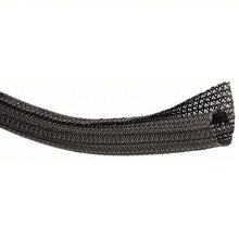 Load image into Gallery viewer, 1/8" Black Split Wrap Wire Loom - 10 Feet Keep It Clean