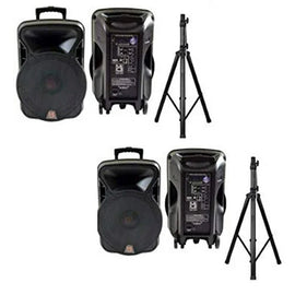2 Mr. Dj DSP4000 PAIR 15