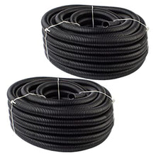Load image into Gallery viewer, MR DJ DSLT14 200 feet 1/4" 200' split loom tube polyethylene pe high temperature DJ automotive, marine, industrial electrical wire &amp; cable conduit