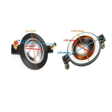Load image into Gallery viewer, 2 Mackie SRM450 Diaphragm 1.75" Tweeter Horn Driver