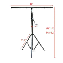 Load image into Gallery viewer, MR Truss ST200 12 Foot Crank Lighting Stand &amp; Double T-Bar