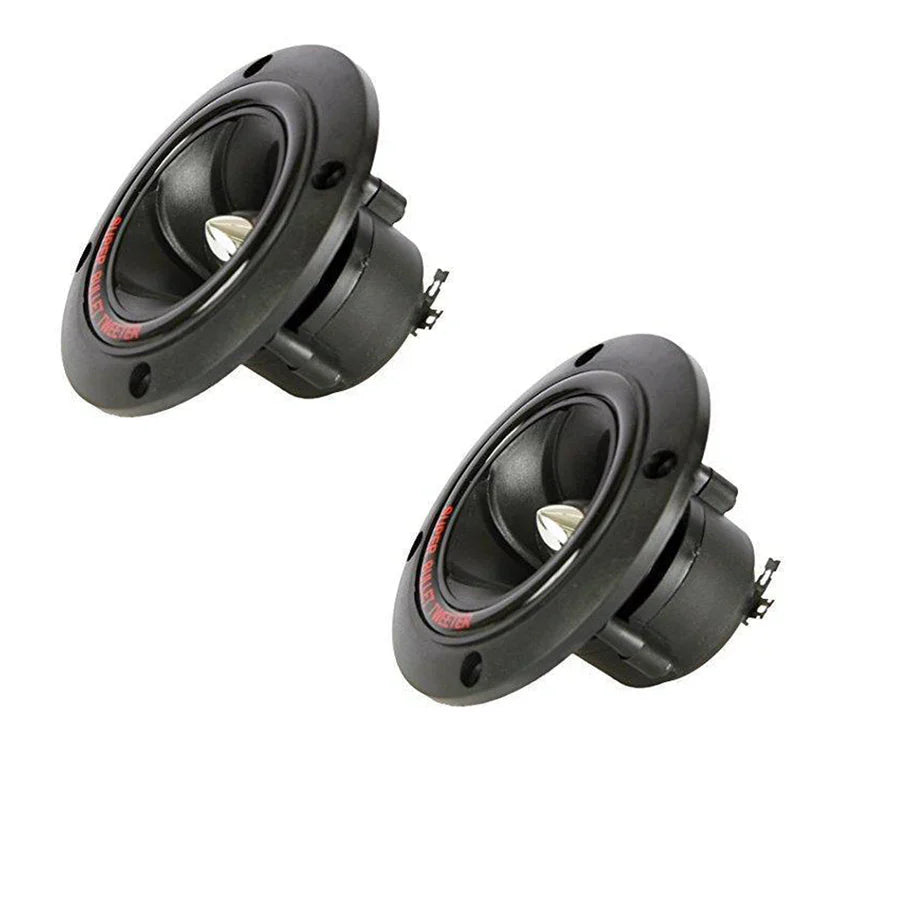 2  Mr. Dj TWR400 400W Max, TW Series 3.1" Super Round Piezo Bullet Compressor Tweeter