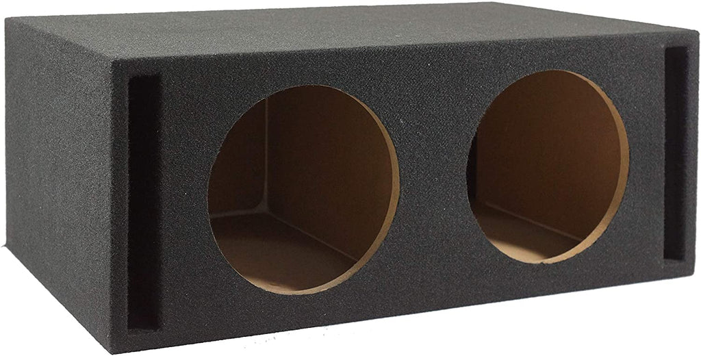 TVEGD12 Dual 12" Slot Vented Ported Universal Subwoofer Sub Box Enclosure Empty Box