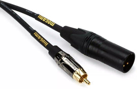 Mogami GOLD XLRM-RCA-12 Unbalanced Cable - 12 foot