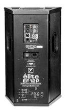Load image into Gallery viewer, Yorkvile EF12P Elite Series 12" Active Powered Speaker - 1200 Watts